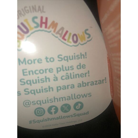 SQUISHMALLOWS Halloween CLEO the Cat WITCH Plush / Stuffed Animal - 16” NWT - Picture 15 of 16